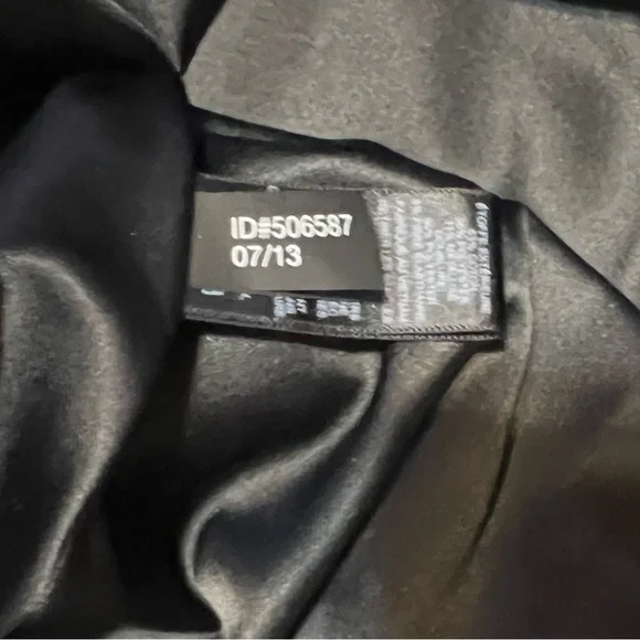 Express Snakeskin Print Black Strapless Mini Dress Fit and Flare Elegant Party 2 - Picture 7 of 12